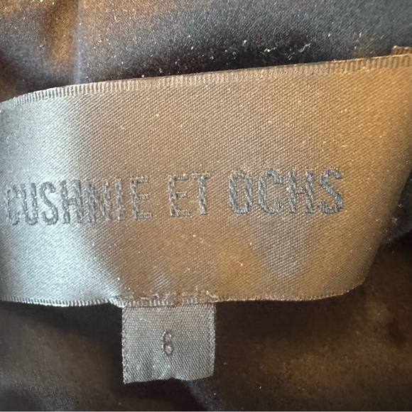 Fabulous Cushnie Et Ochs Black Silk Dress With Lace - Picture 6 of 6